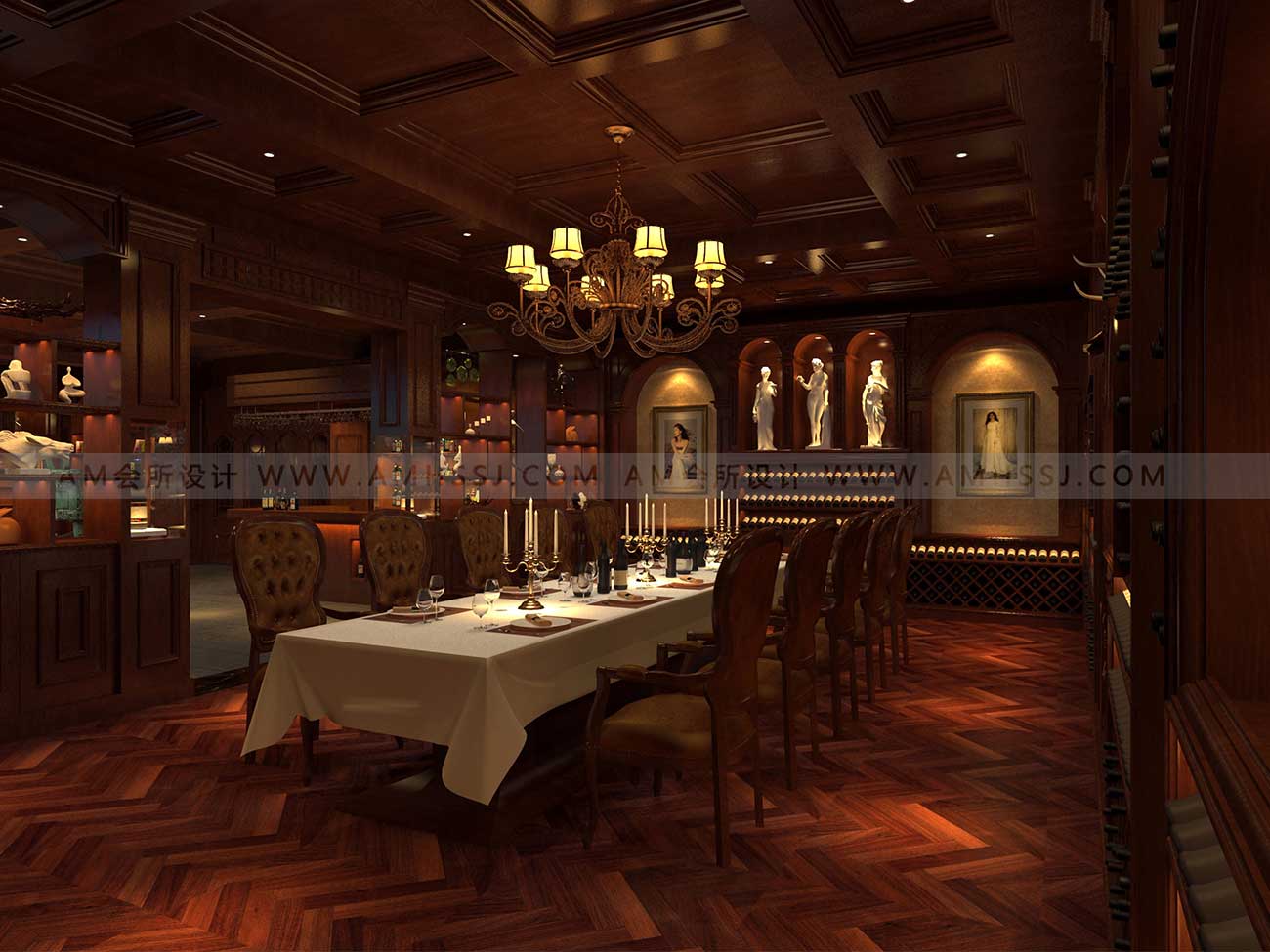 AM DESIGN | Design of Dingsheng Club Restaurant