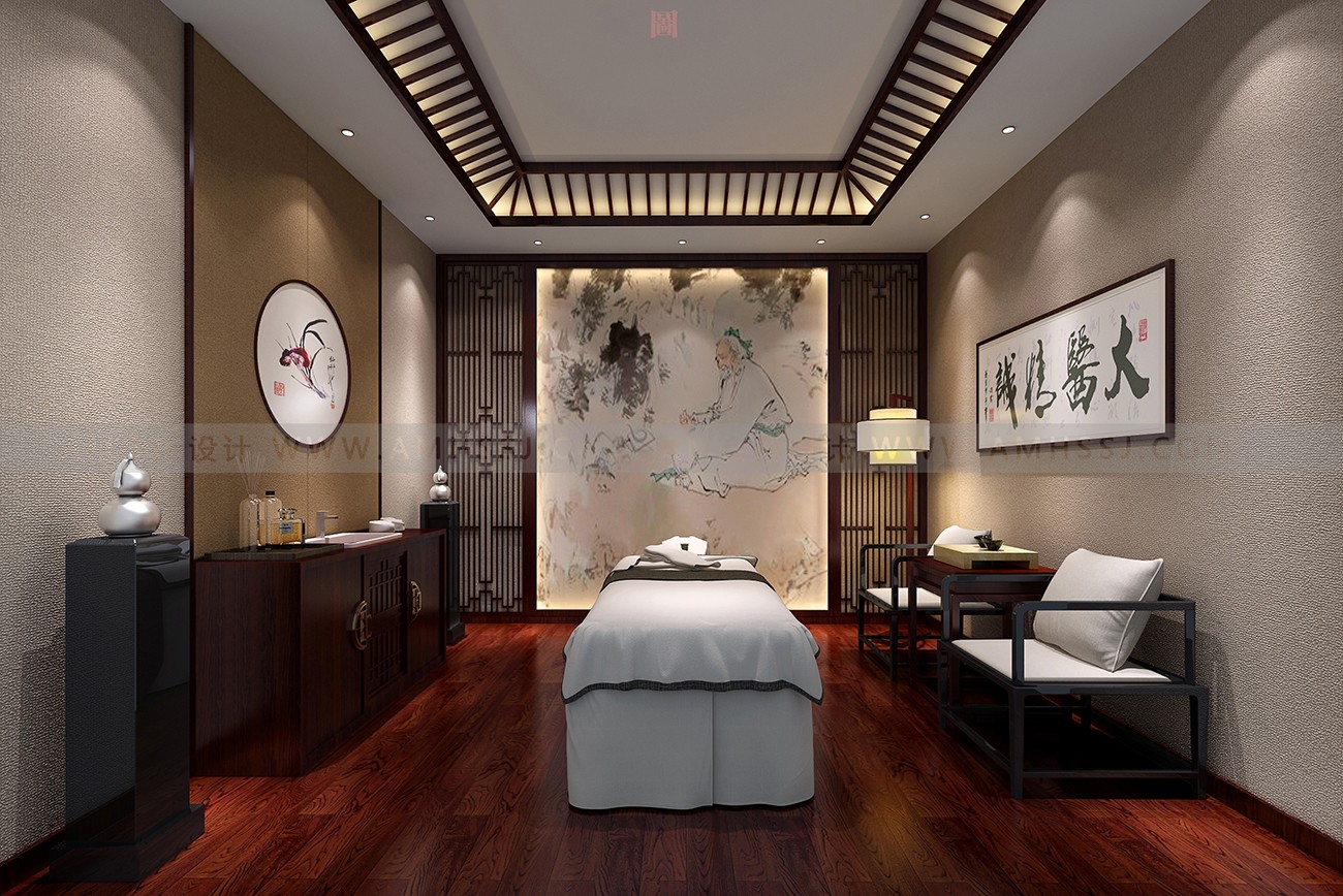 AM DESIGN | Harbin Traditional Chinese Medicine Culture Center Treatment Room Design