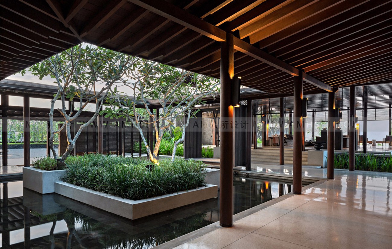 AM DESIGN | Landscape design of the courtyard of the Suli Holiday Club
