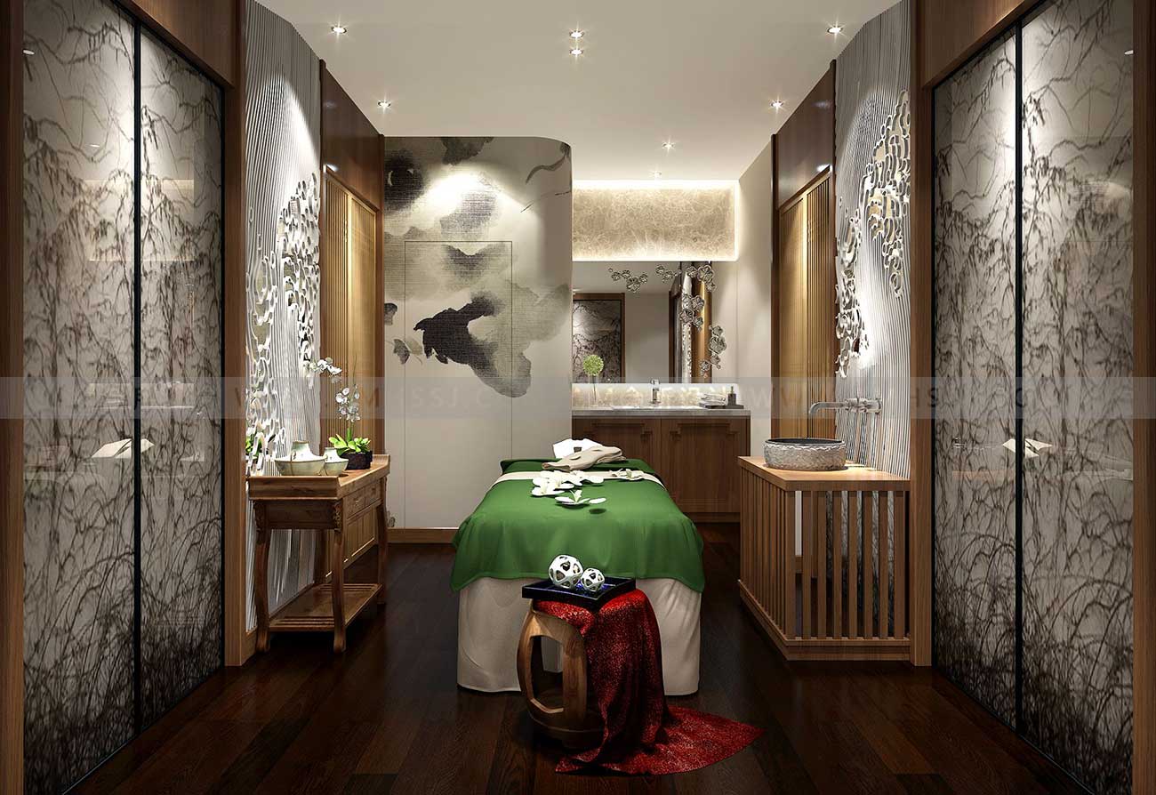 AM DESIGN | Spa room design of Qianran women's beauty spa club