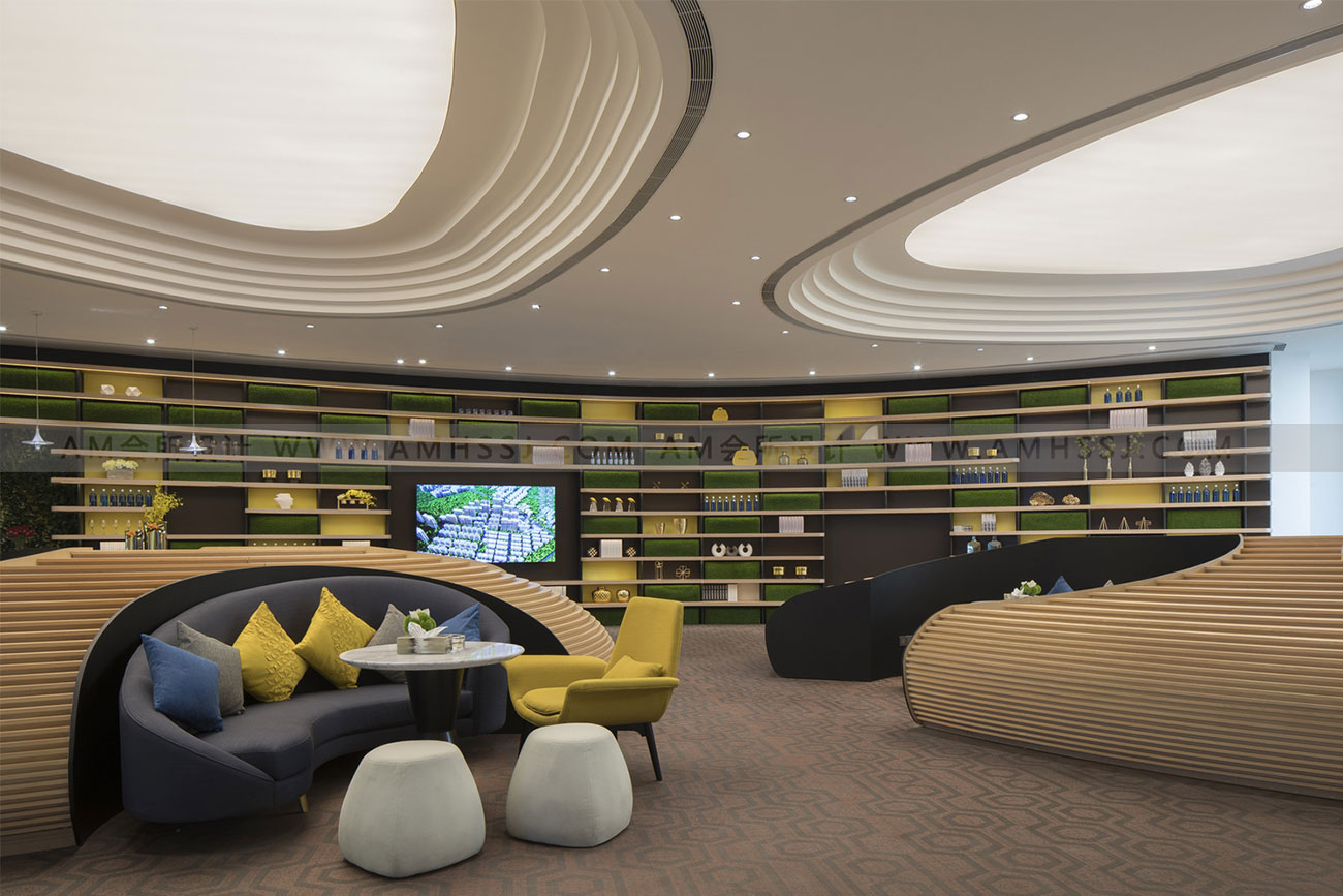 AM DESIGN | Leisure area design of Hengmao future metropolis Sales Office