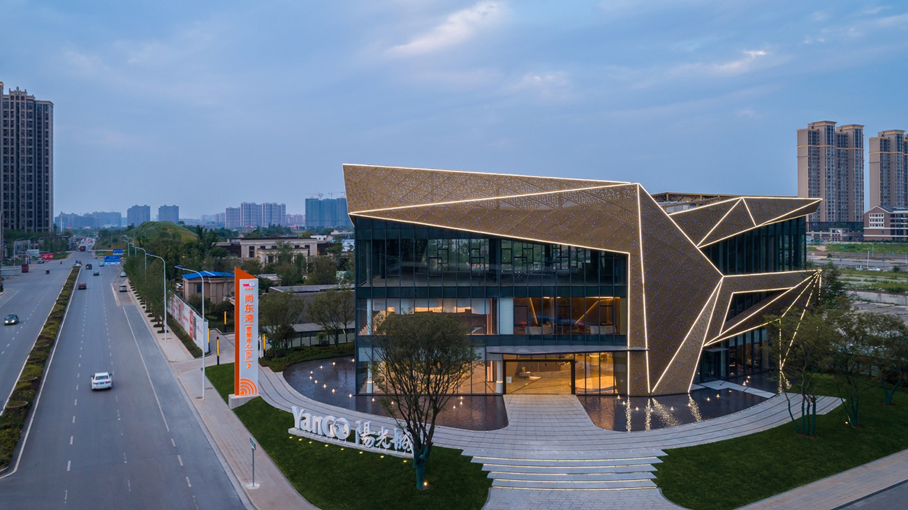 Design of shangdongwan Exhibition Center building in Changsha