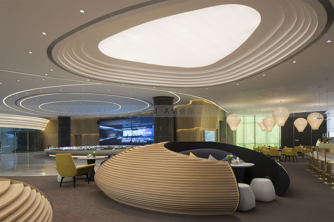AM DESIGN | Hall design of Hengmao future metropolis Sales Office