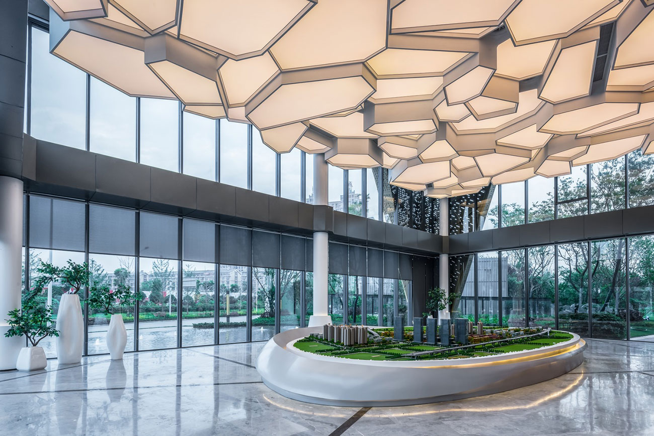 Hall design of Changsha Shangdong Bay Exhibition Center