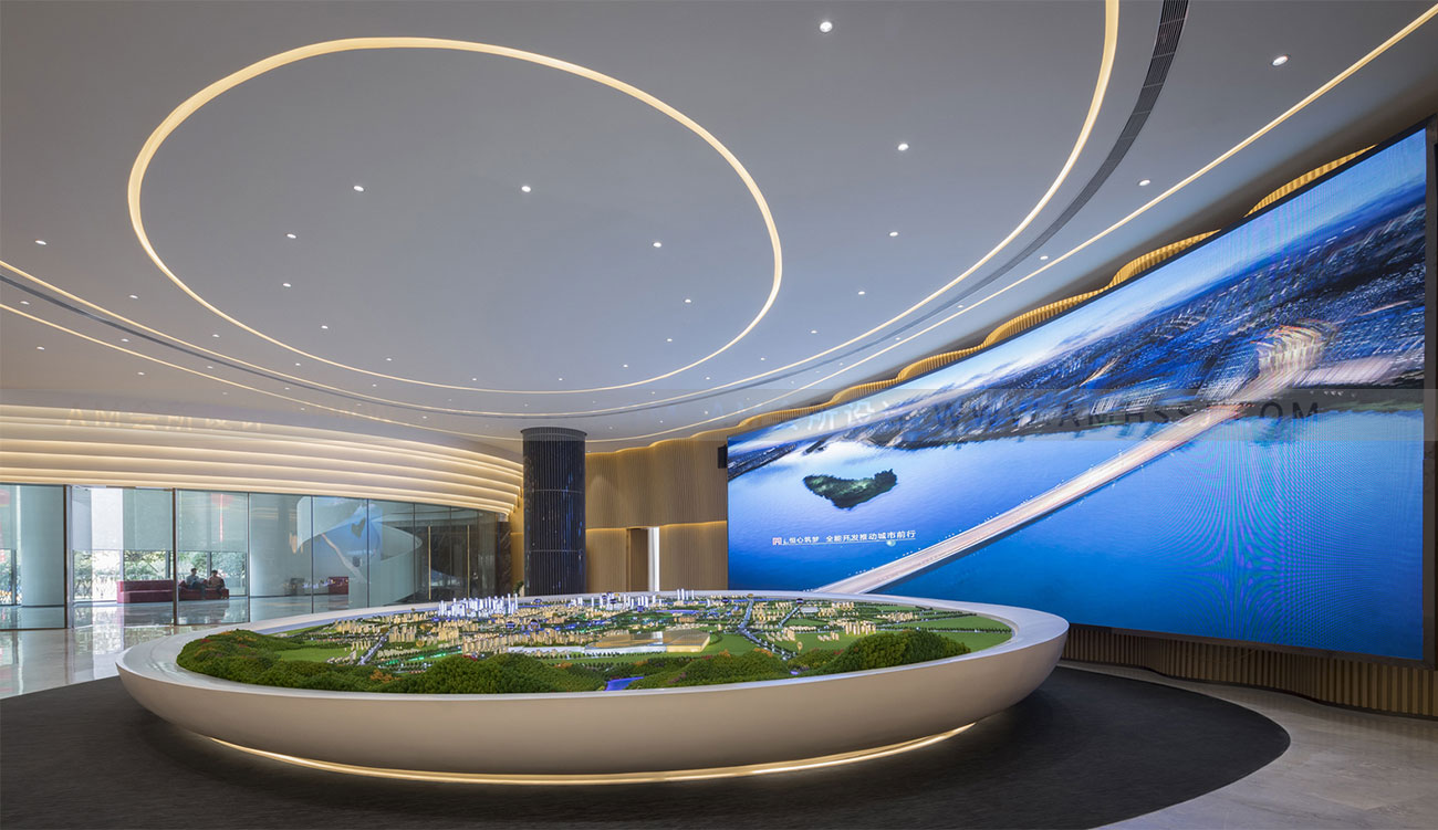 AM DESIGN | Hall design of Hengmao future metropolis Sales Office