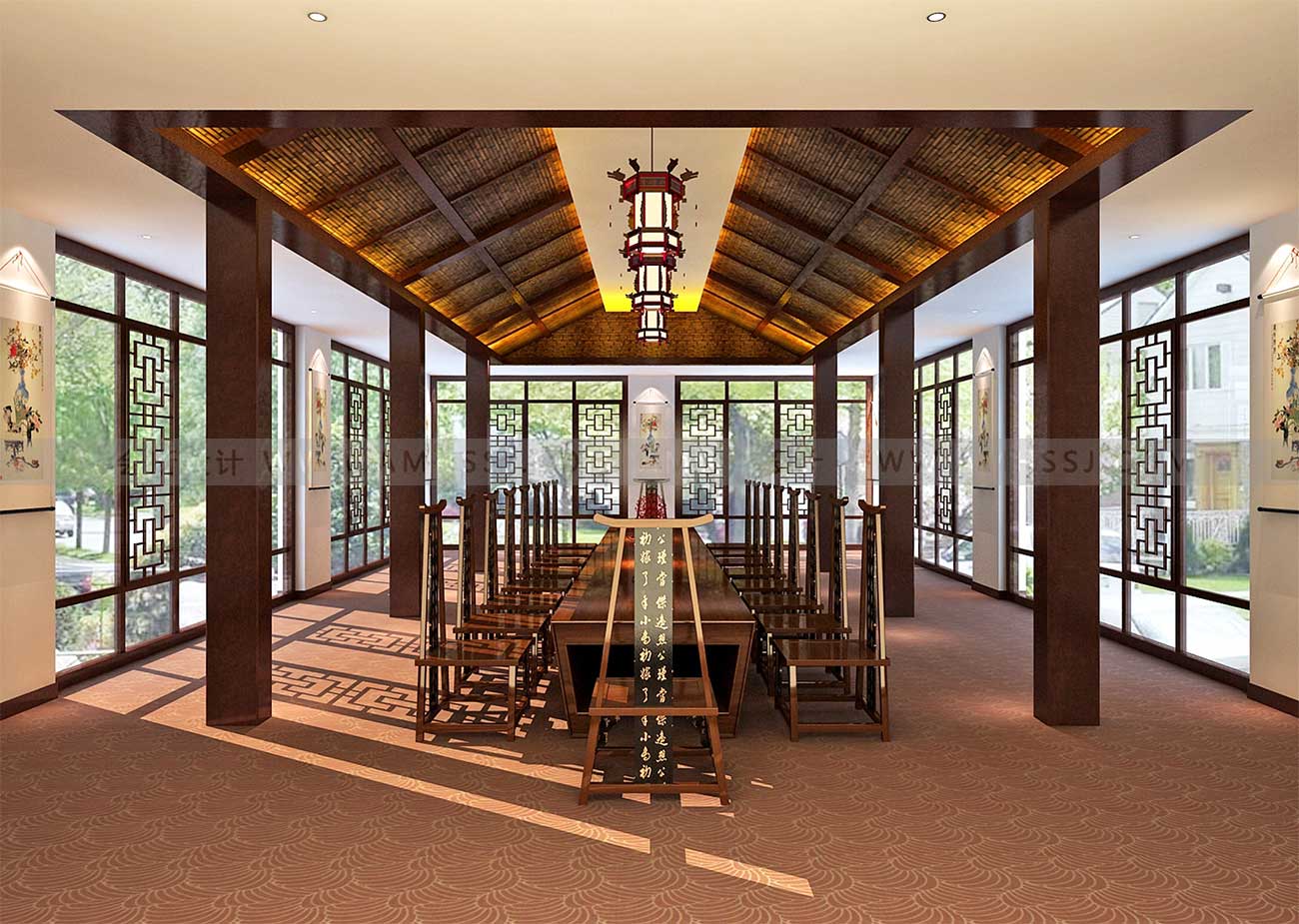 AM DESIGN | Design of Junshan private club meeting room