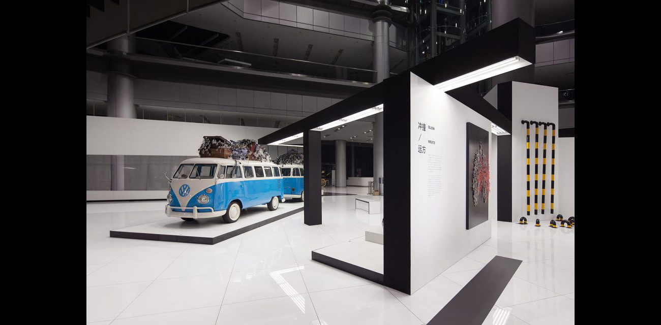 Exhibition hall design of automobile art exhibition hall