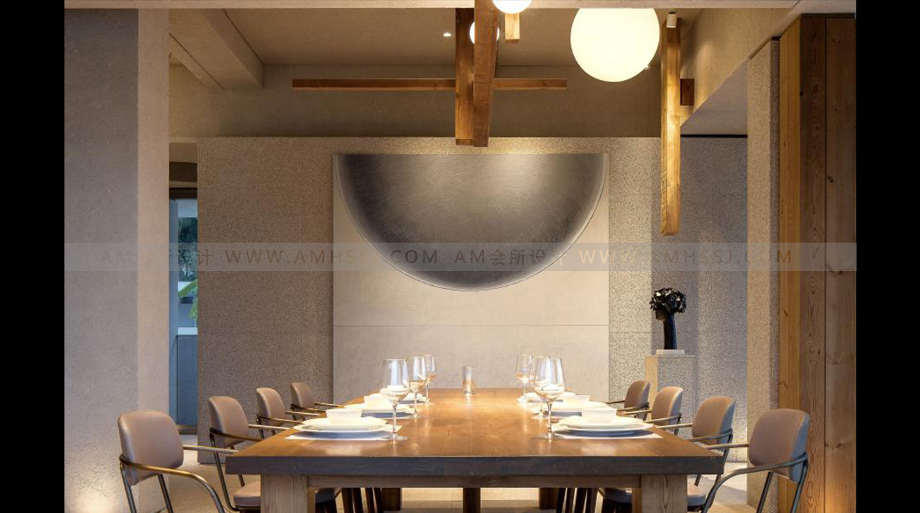 AM DESIGN | Restaurant Design of GuanZhai Holiday Club