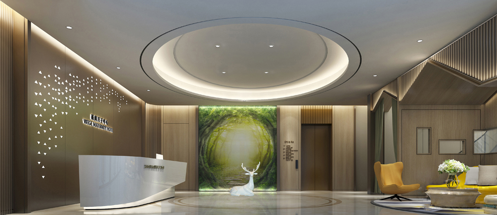 The lobby & Design of Weige Yuezi Club