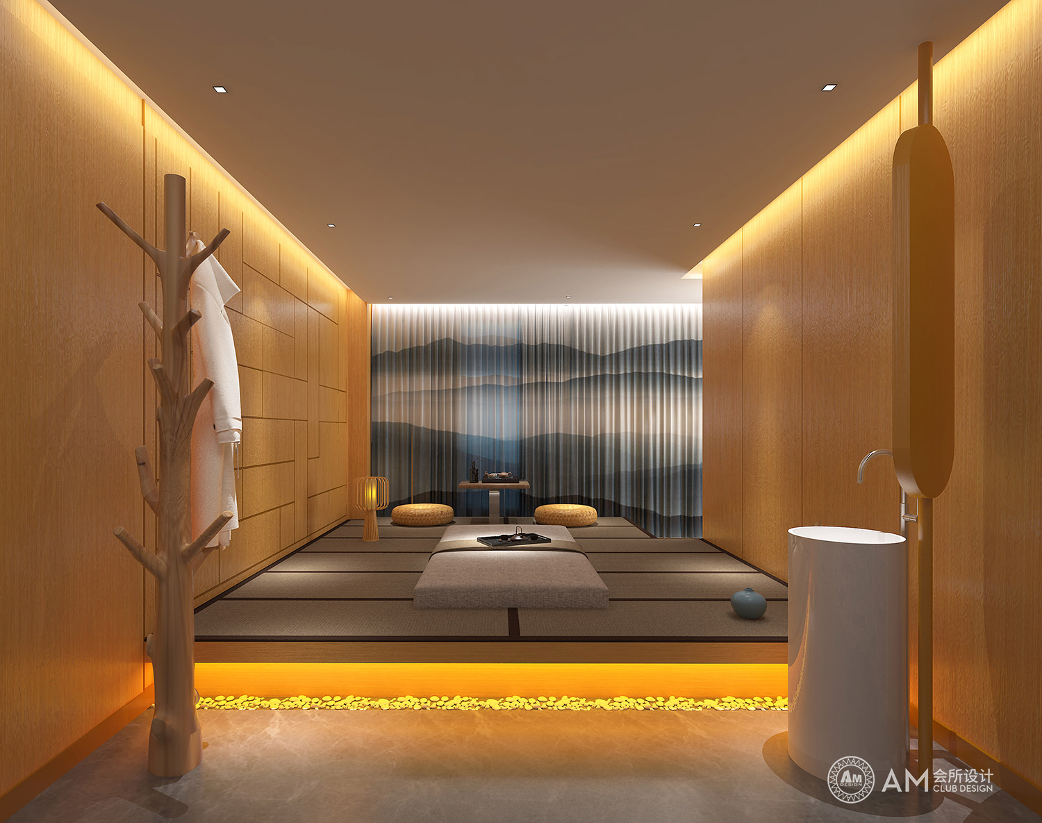 AM设计 | 大悦城顶级SPA会所spa室设计