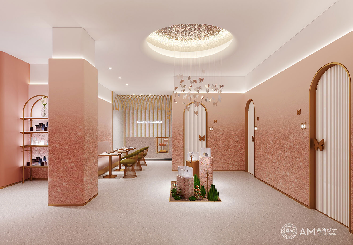 AM DESIGN | Atrium design of Andison Beauty Salon